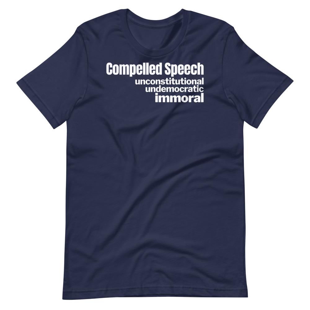 Compelled Speech Tee - Truthberry