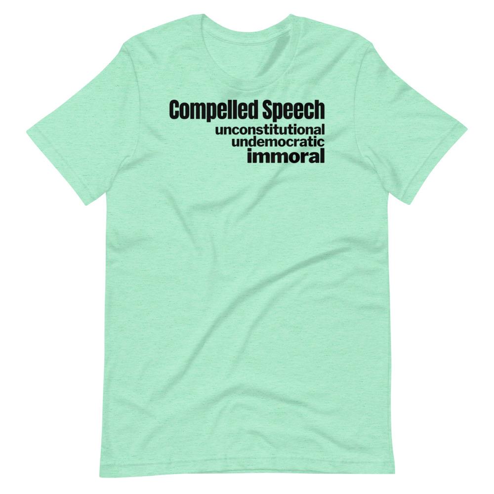 Compelled Speech Tee - Truthberry