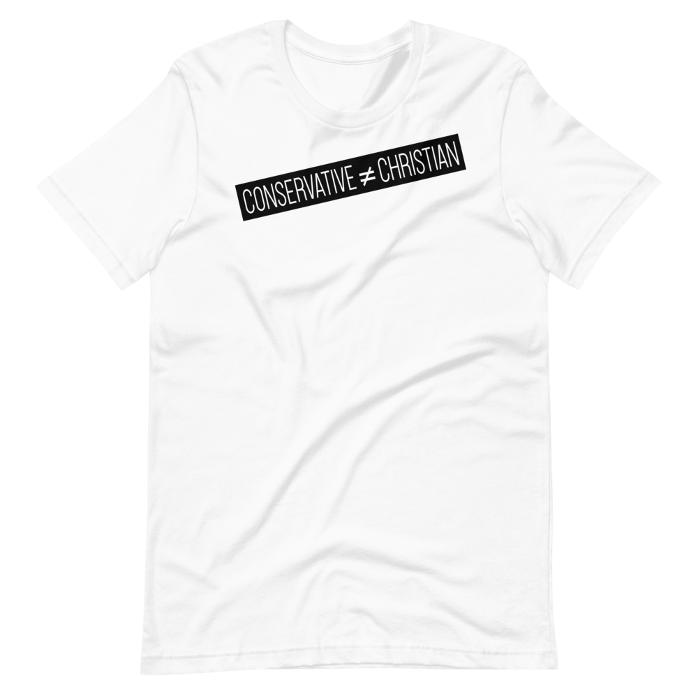 Conservative Not Christian Tee - Truthberry