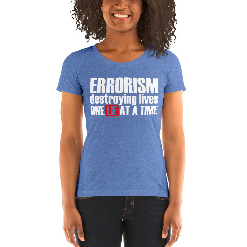 Errorism Ladies' Tri-Tee - Truthberry