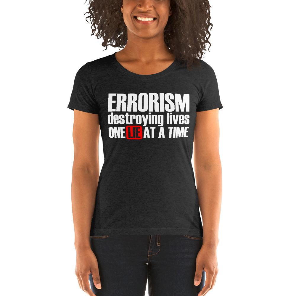 Errorism Ladies' Tri-Tee - Truthberry