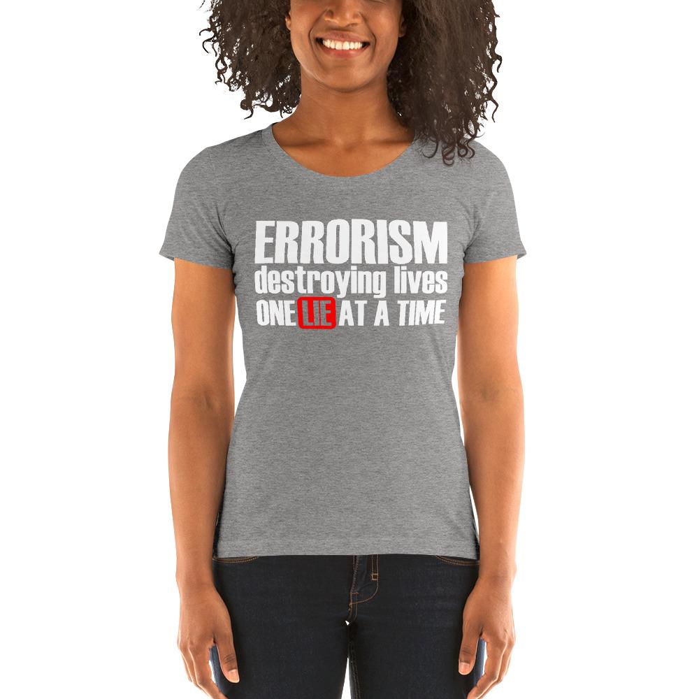 Errorism Ladies' Tri-Tee - Truthberry