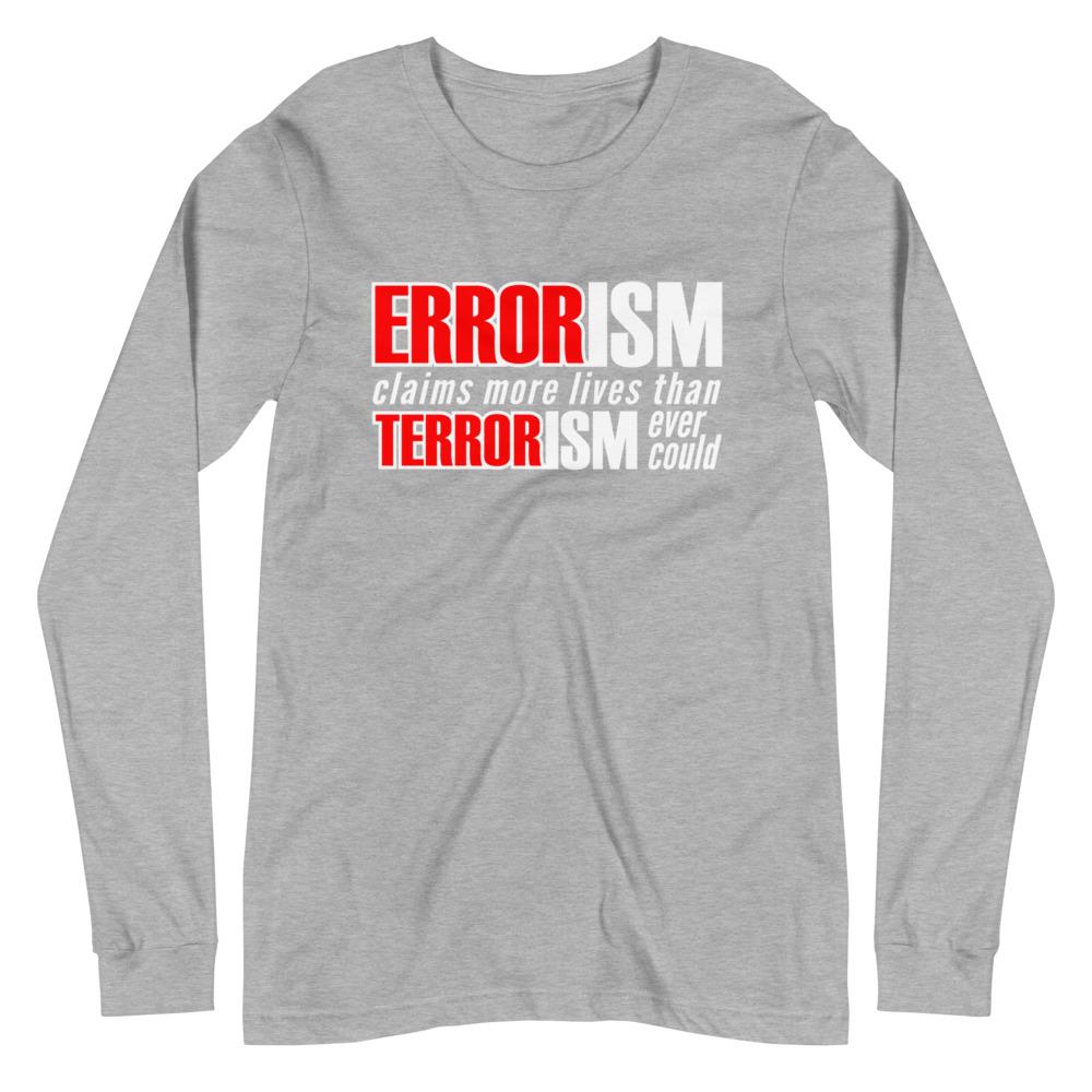 Errorism Sleeved Tee (v2) - Truthberry