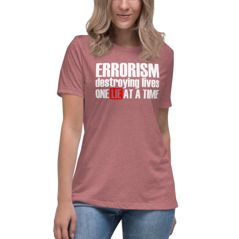 Errorism Women's Lax-Tee - Truthberry