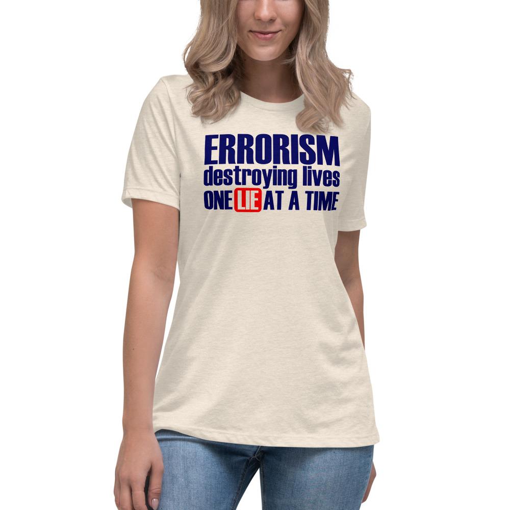 Errorism Women's Lax-Tee - Truthberry