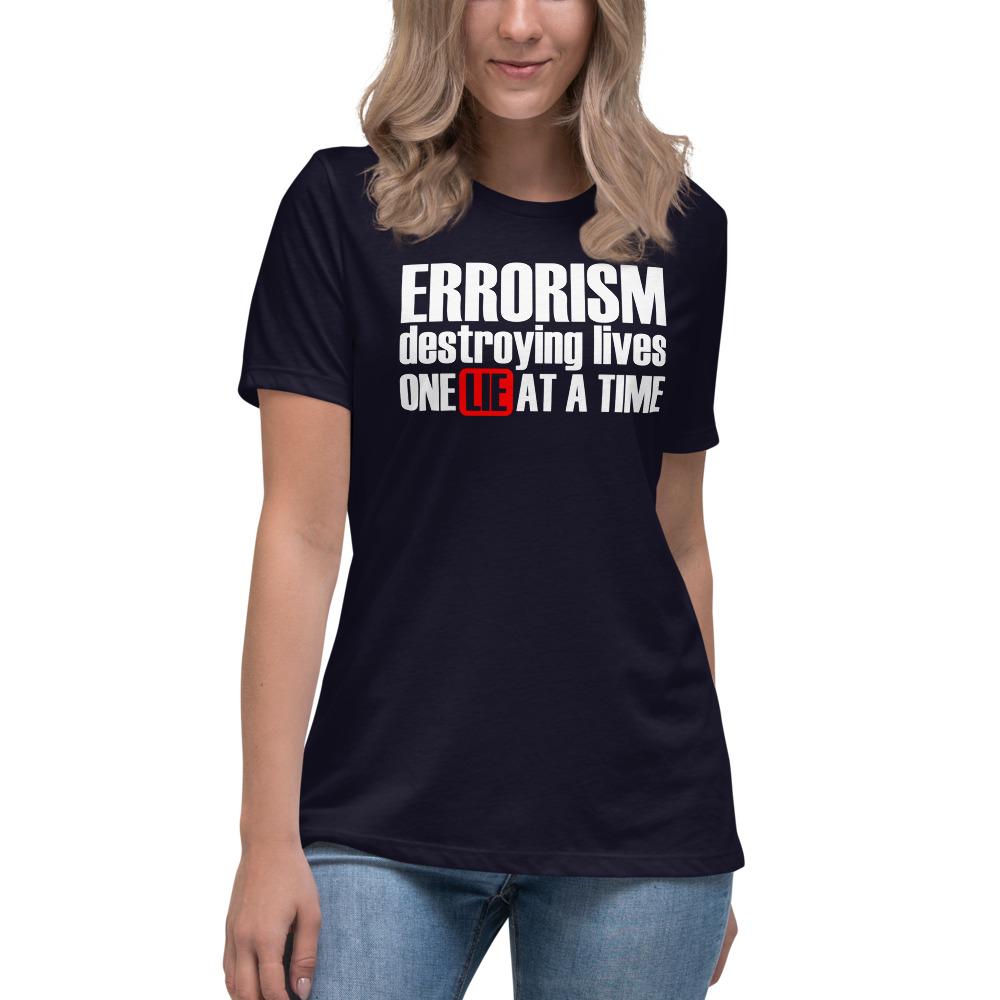 Errorism Women's Lax-Tee - Truthberry