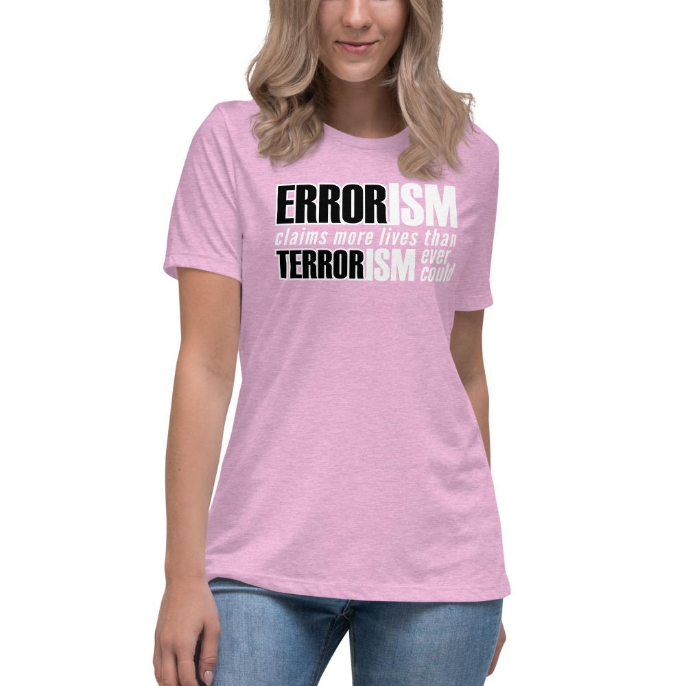 Errorism Women's Lax-Tee (v2) - Truthberry