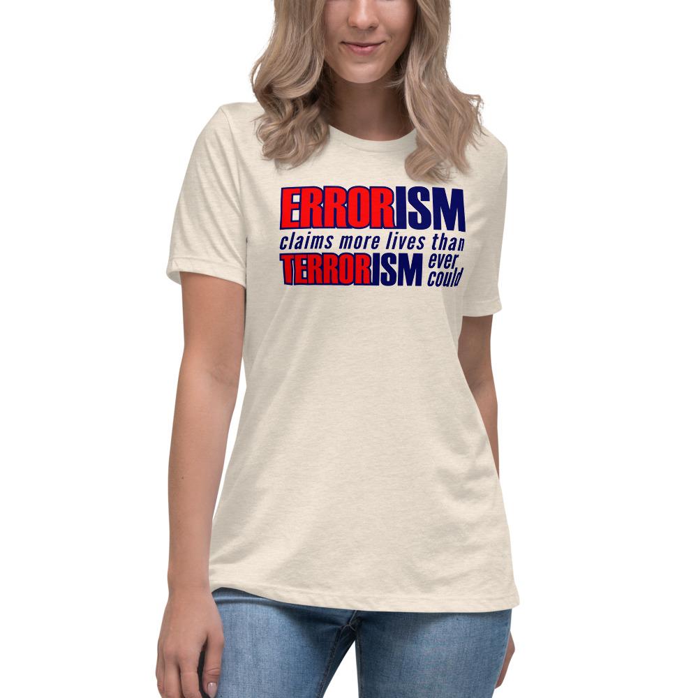 Errorism Women's Lax-Tee (v2) - Truthberry