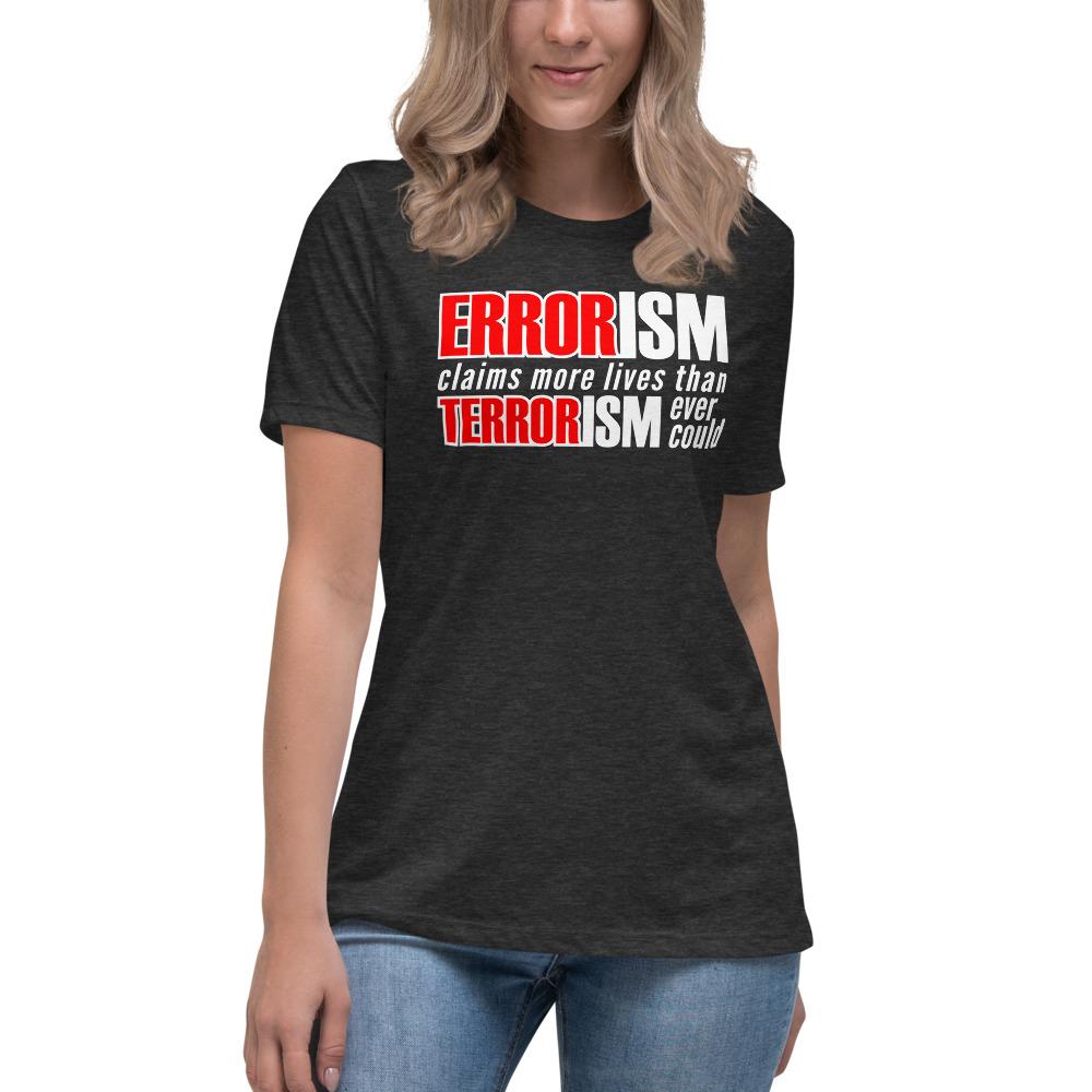 Errorism Women's Lax-Tee (v2) - Truthberry