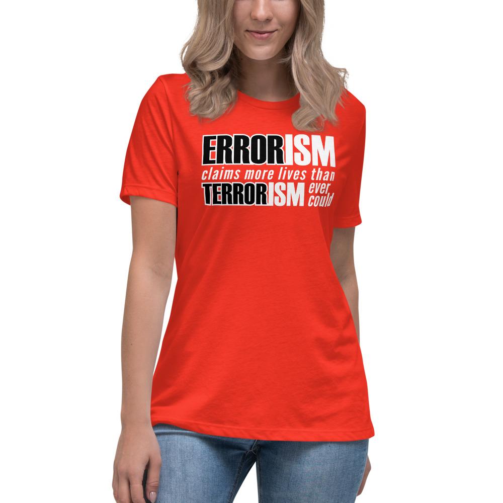 Errorism Women's Lax-Tee (v2) - Truthberry