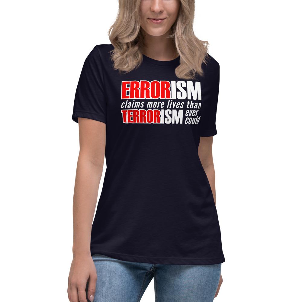 Errorism Women's Lax-Tee (v2) - Truthberry