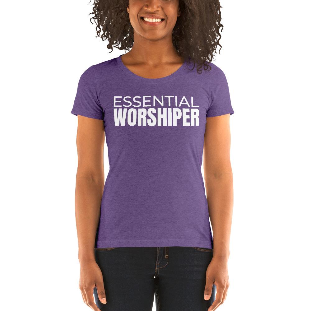 Essential Worshiper Ladies' Tri-Tee - Truthberry