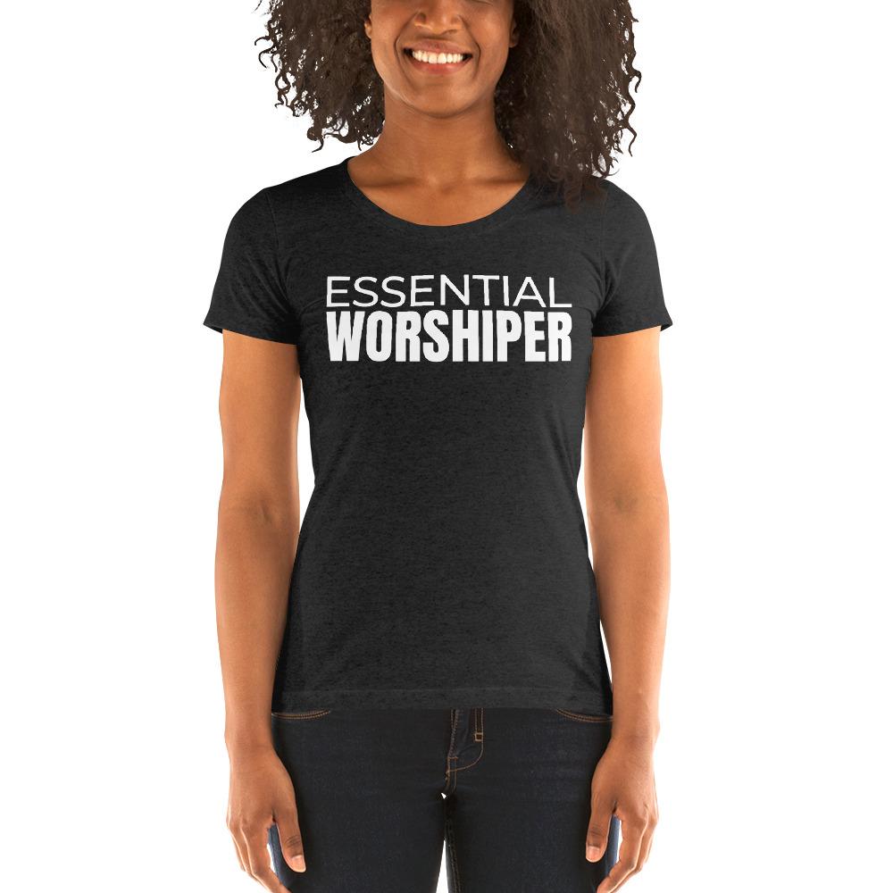 Essential Worshiper Ladies' Tri-Tee - Truthberry