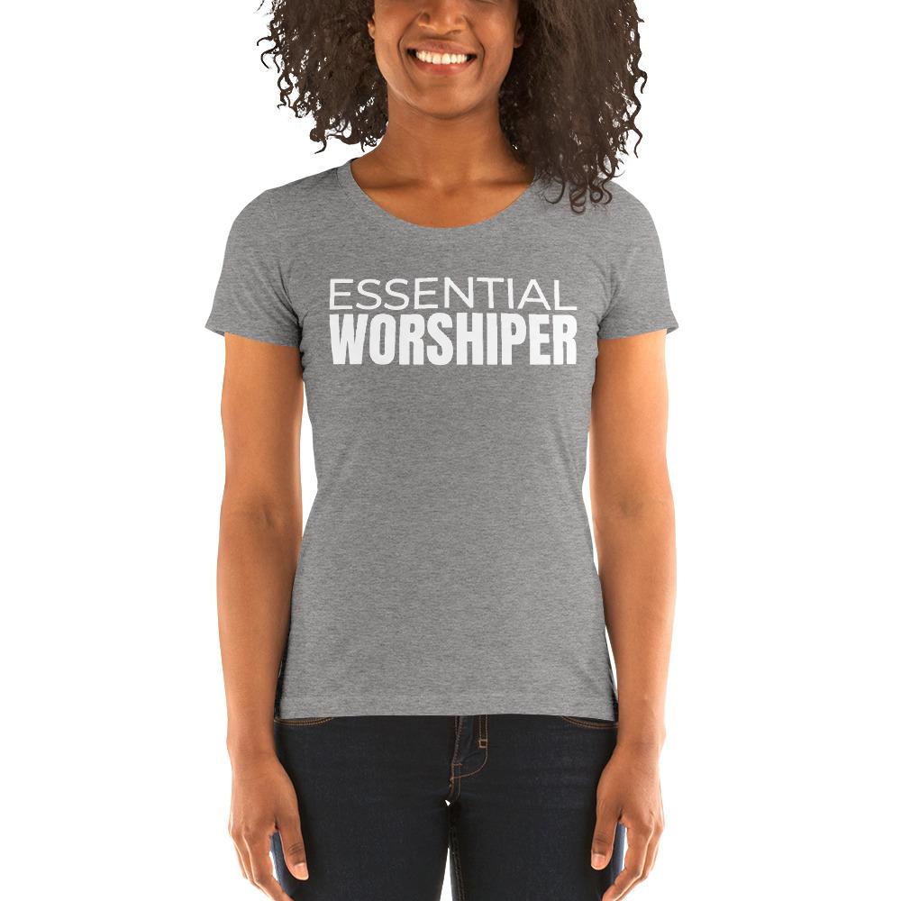 Essential Worshiper Ladies' Tri-Tee - Truthberry