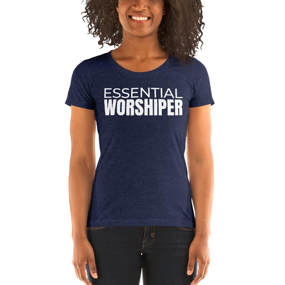 Essential Worshiper Ladies' Tri-Tee - Truthberry