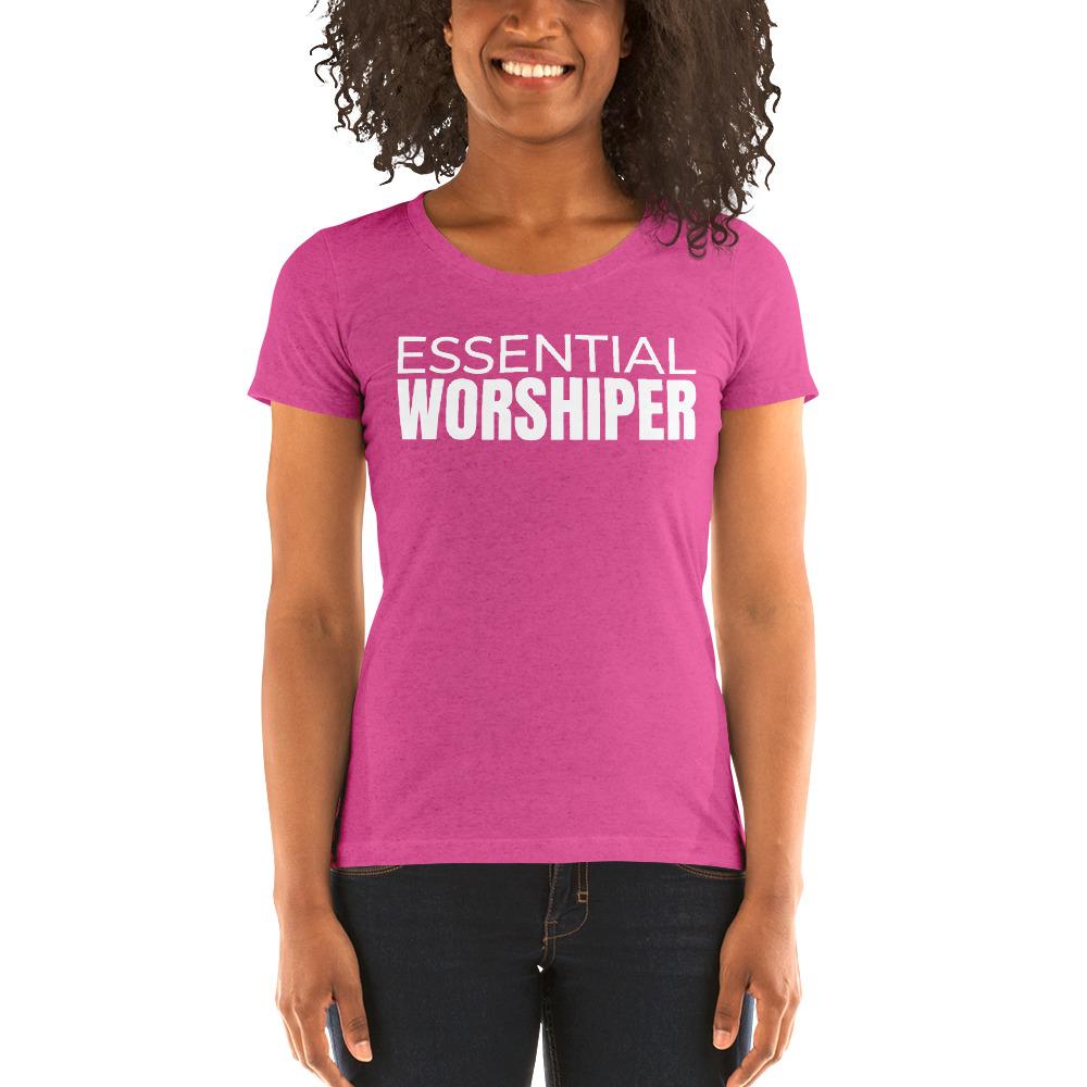 Essential Worshiper Ladies' Tri-Tee - Truthberry