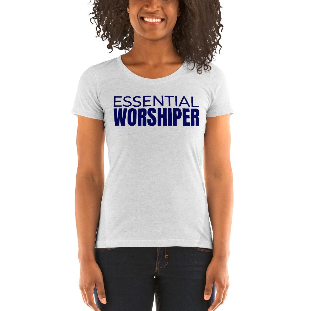 Essential Worshiper Ladies' Tri-Tee - Truthberry