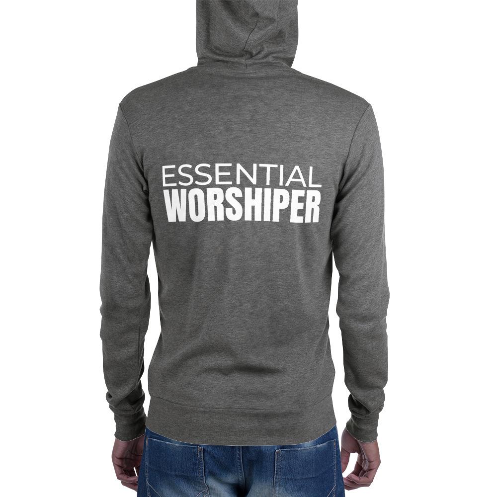 Essential Worshiper Zip Hoodie - Truthberry