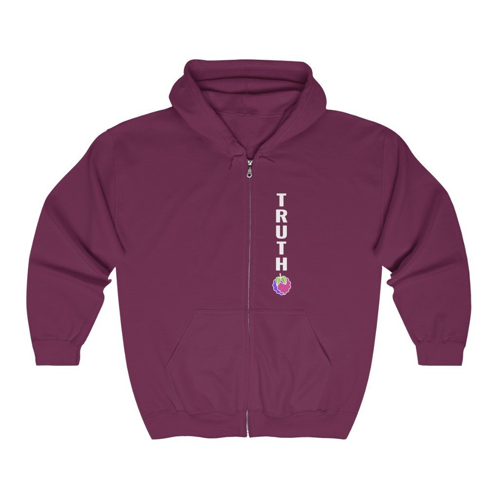 Faith Not Feels Heavy Zip Hoodie - Truthberry