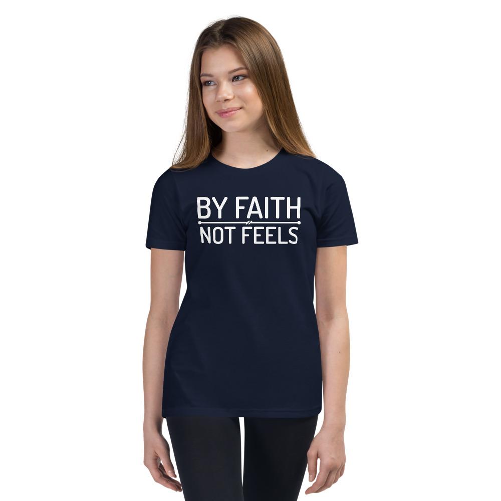 Faith Not Feels Kids' Lax-Tee - Truthberry