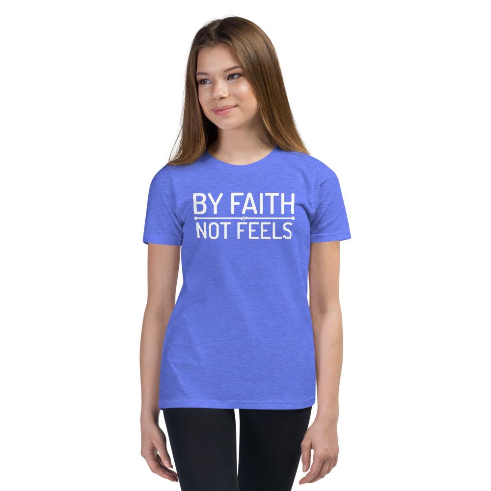 Faith Not Feels Kids' Lax-Tee - Truthberry