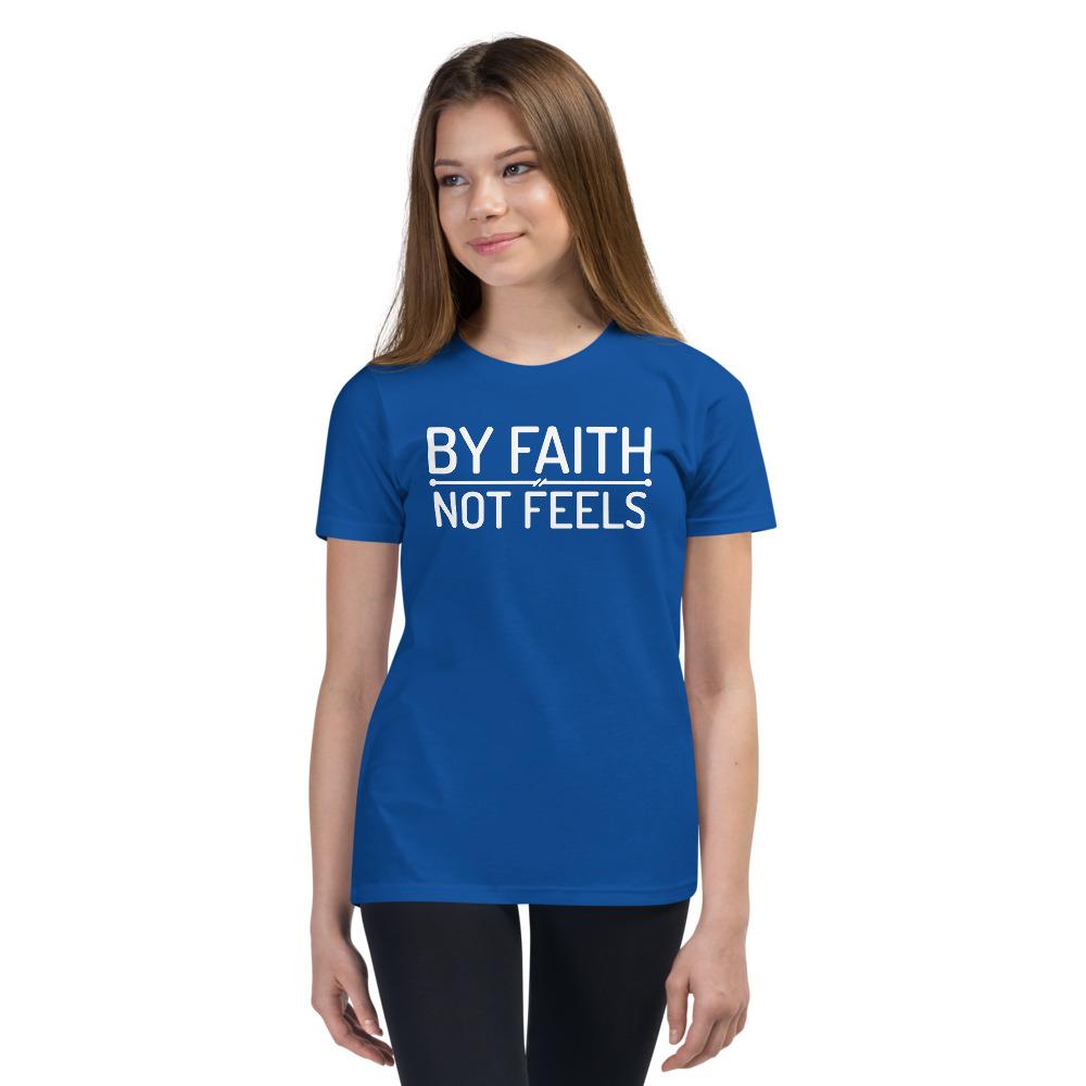 Faith Not Feels Kids' Lax-Tee - Truthberry