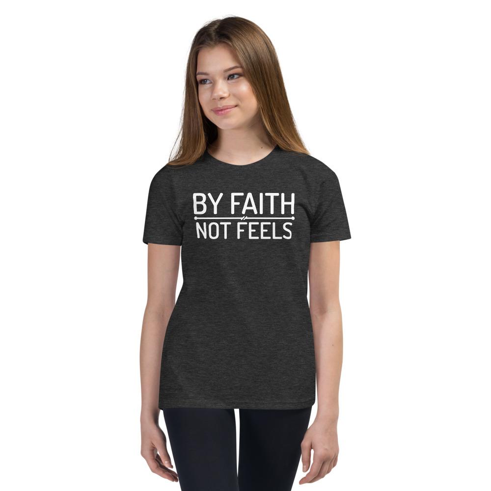 Faith Not Feels Kids' Lax-Tee - Truthberry