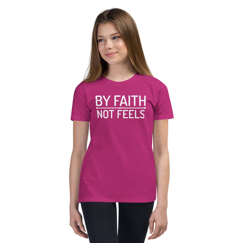 Faith Not Feels Kids' Lax-Tee - Truthberry