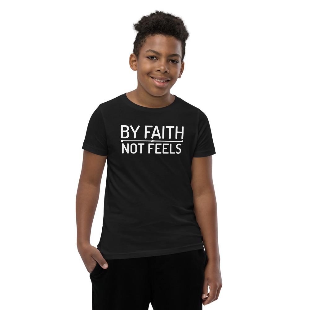 Faith Not Feels Kids' Lax-Tee - Truthberry