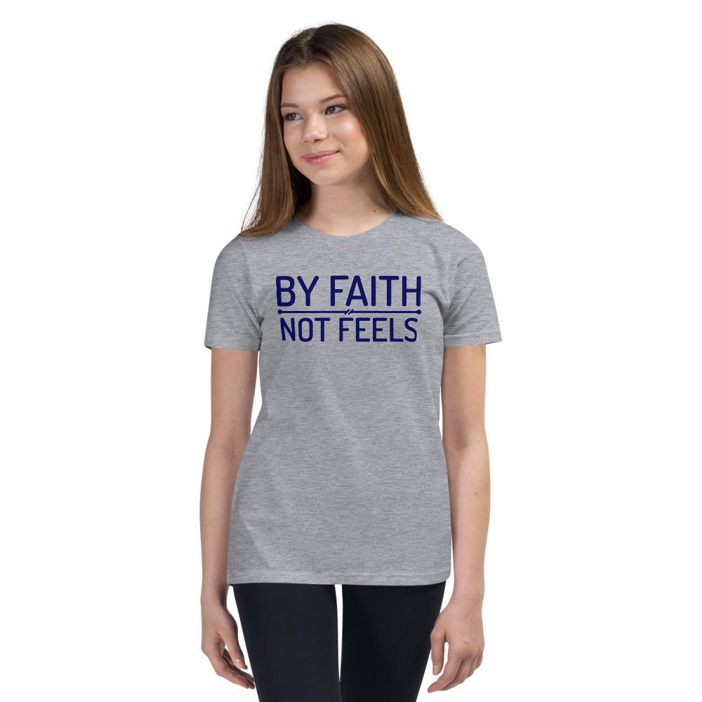 Faith Not Feels Kids' Lax-Tee - Truthberry