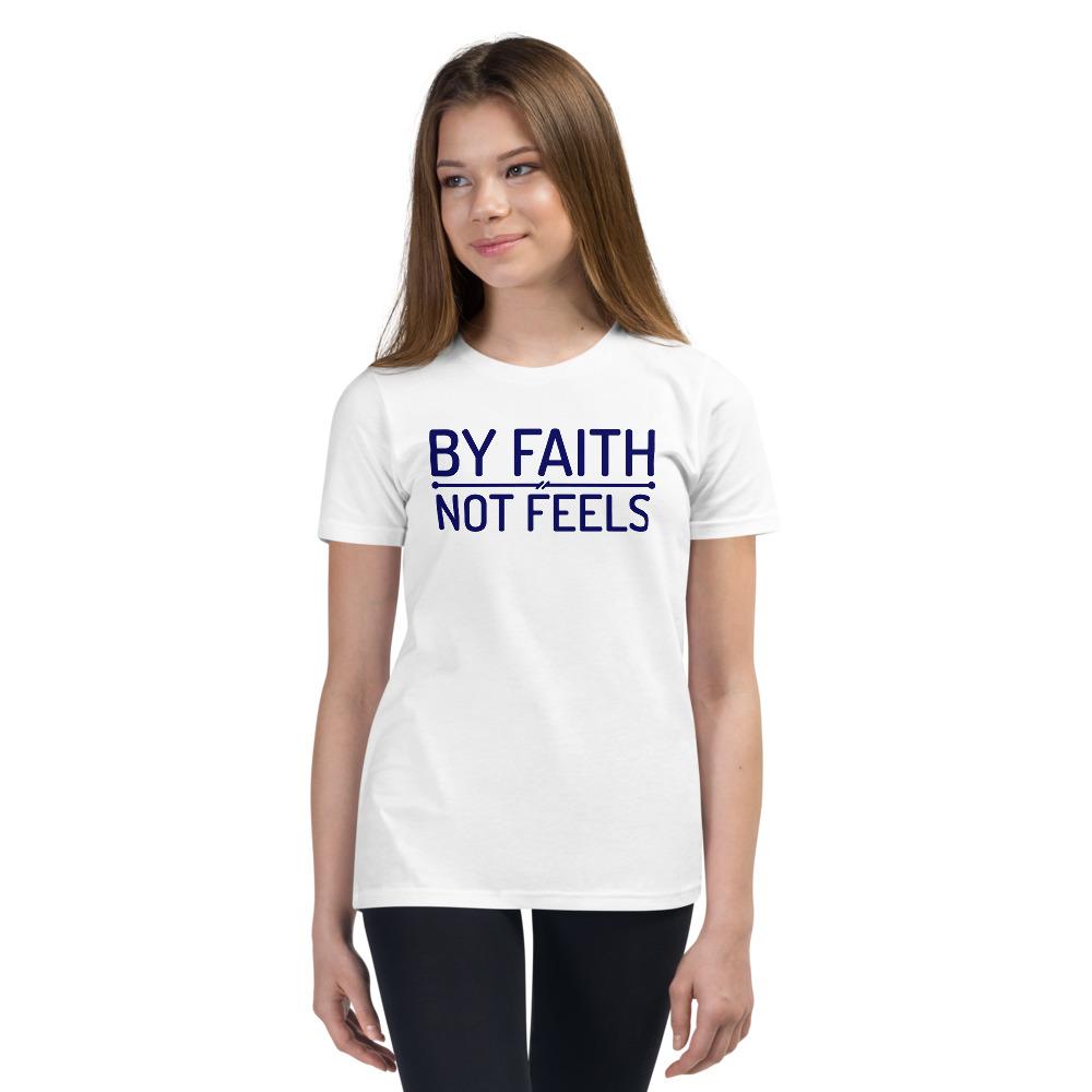 Faith Not Feels Kids' Lax-Tee - Truthberry