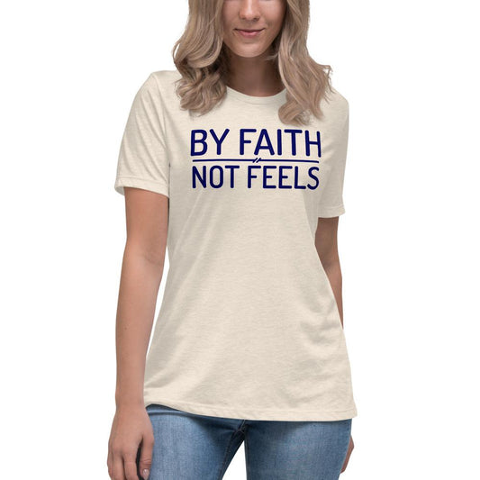 Faith Not Feels Women's Lax-Tee - Truthberry