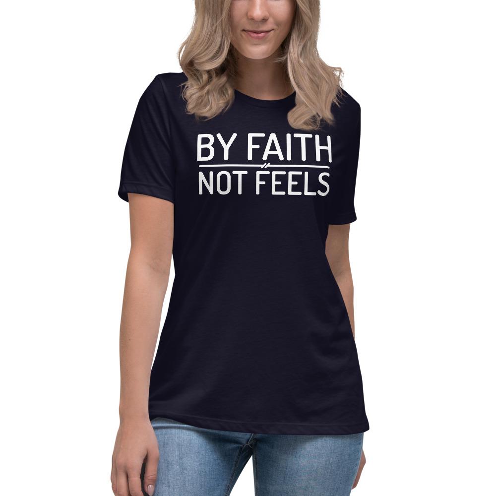 Faith Not Feels Women's Lax-Tee - Truthberry