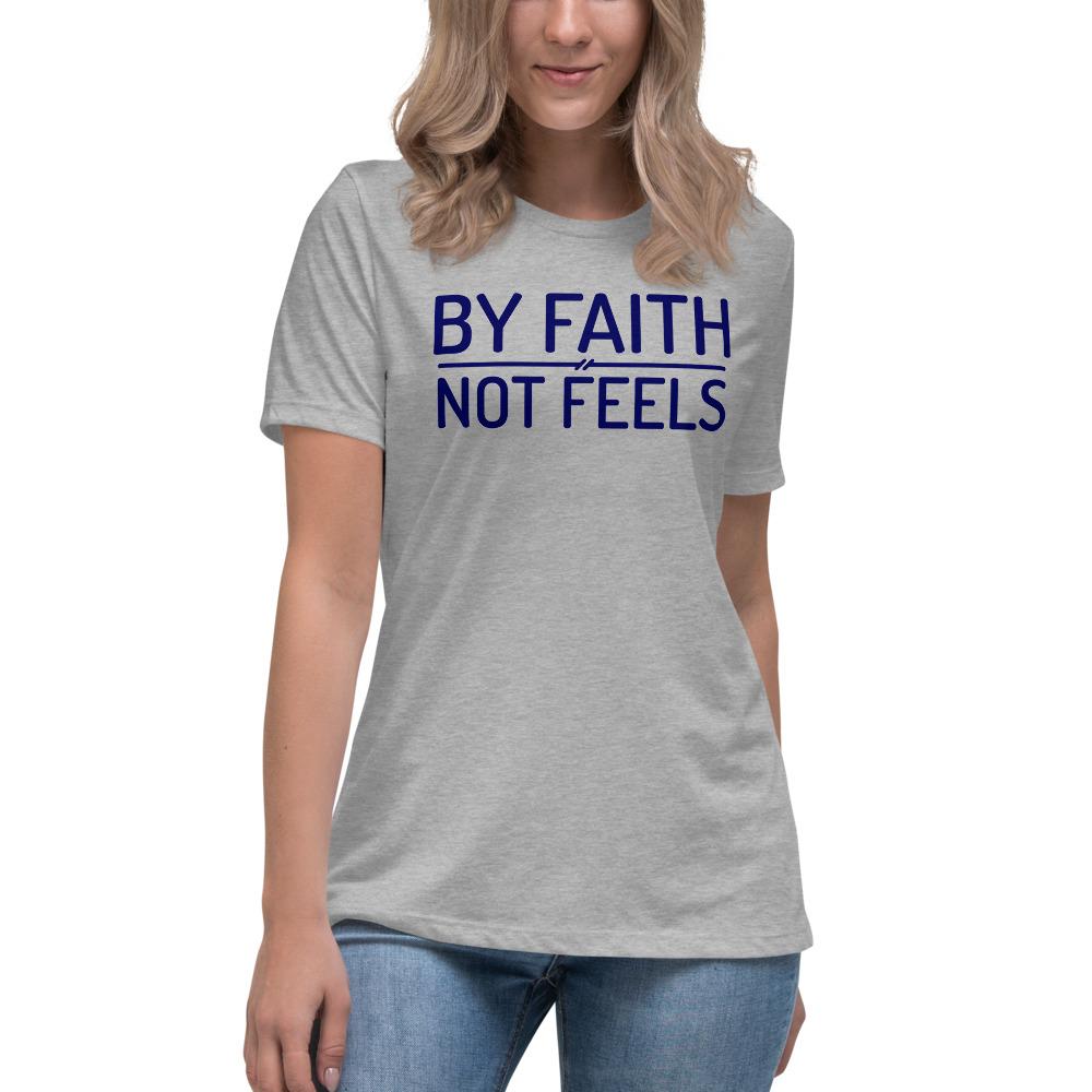 Faith Not Feels Women's Lax-Tee - Truthberry