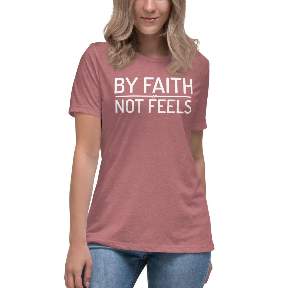 Faith Not Feels Women's Lax-Tee - Truthberry