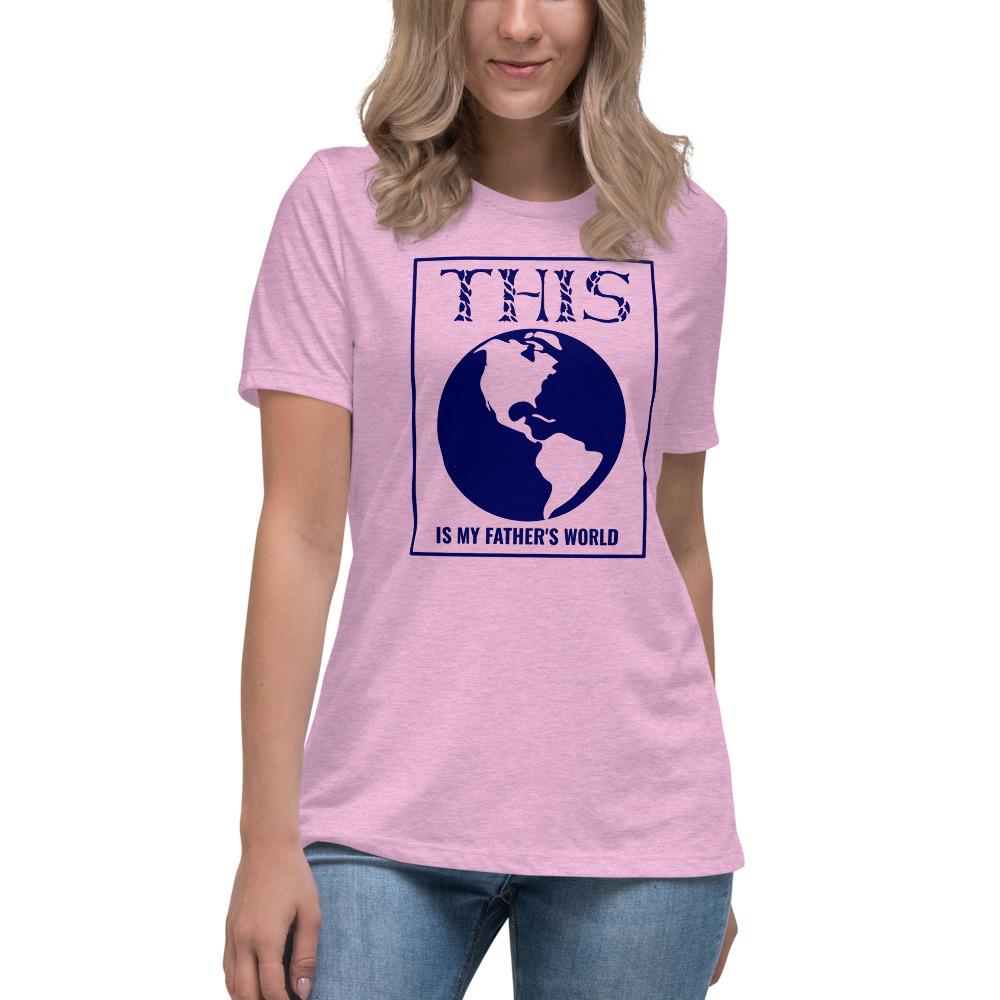 Father's World Women's Lax-Tee - Truthberry