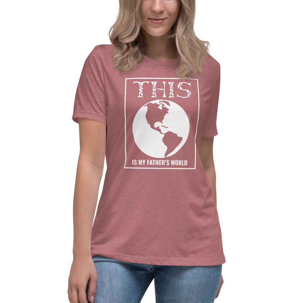 Father's World Women's Lax-Tee - Truthberry