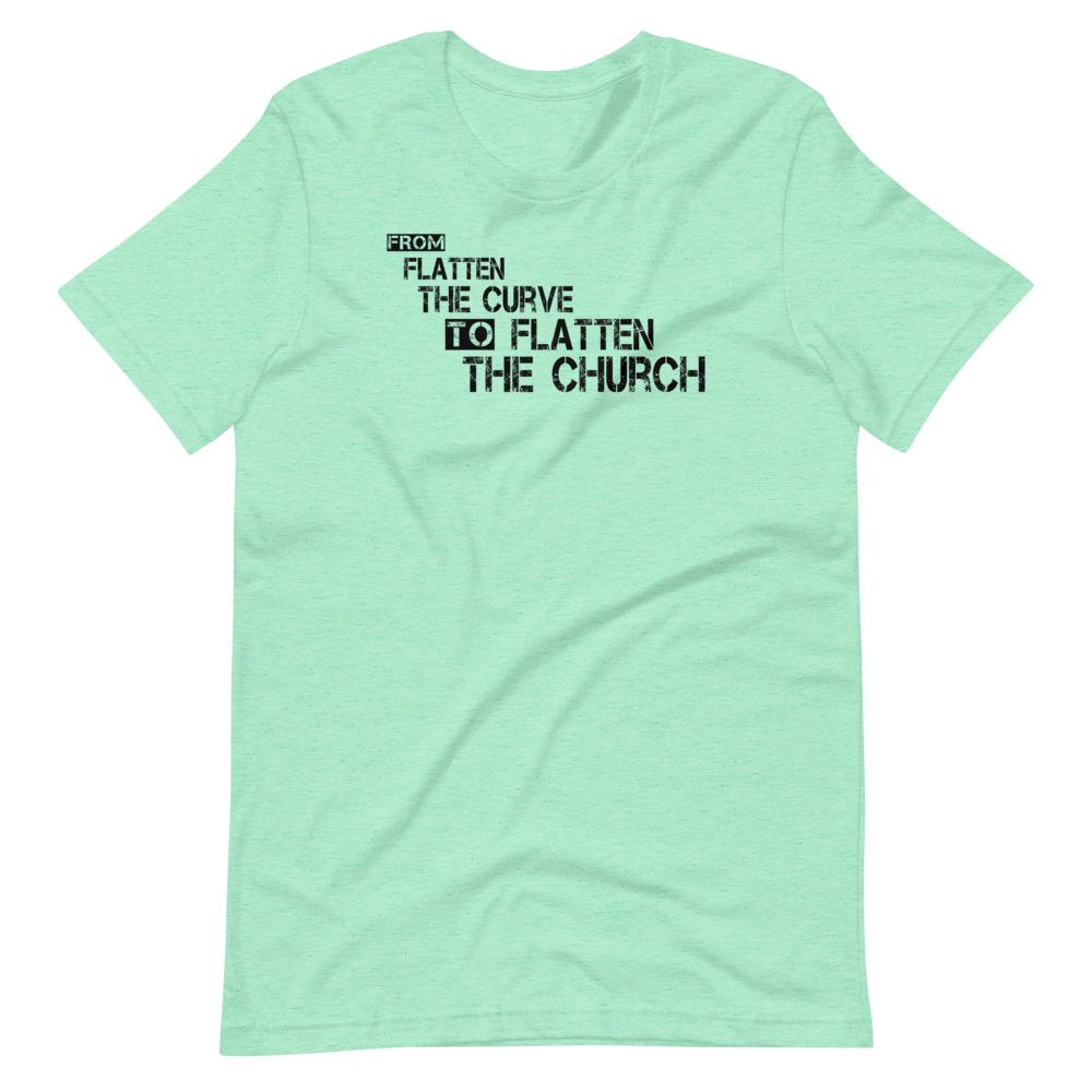 Flatten the Church Tee - Truthberry