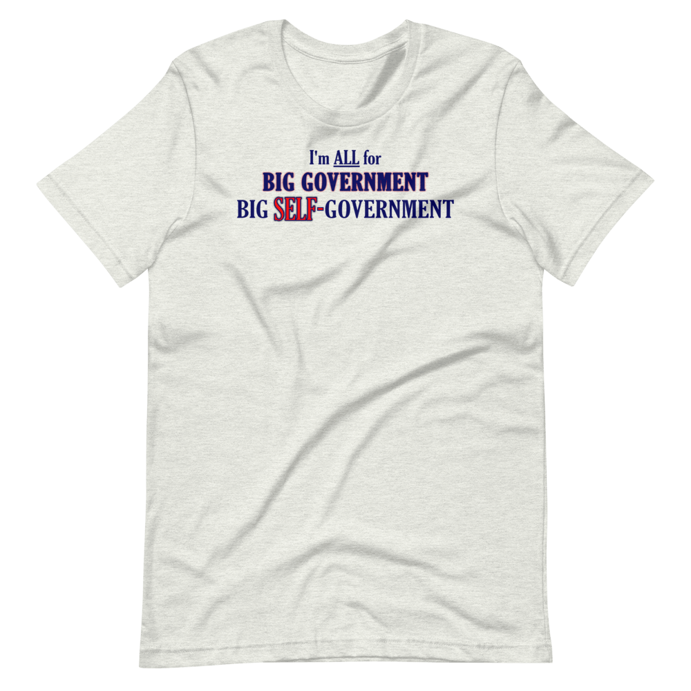 Go Big Gov Tee - Truthberry