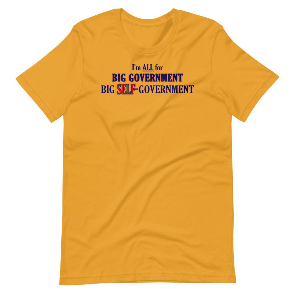 Go Big Gov Tee - Truthberry