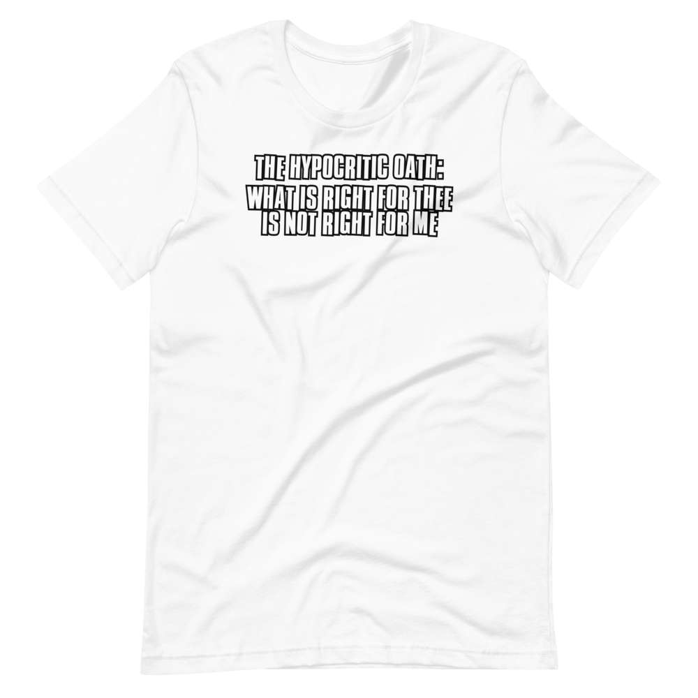 Hypocrites Oath Tee - Truthberry