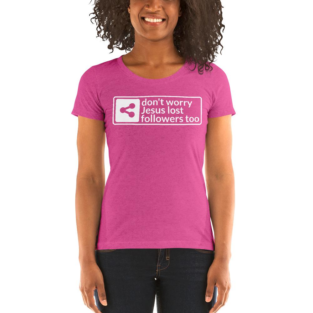 Lost Followers Ladies' Tri-Tee - Truthberry