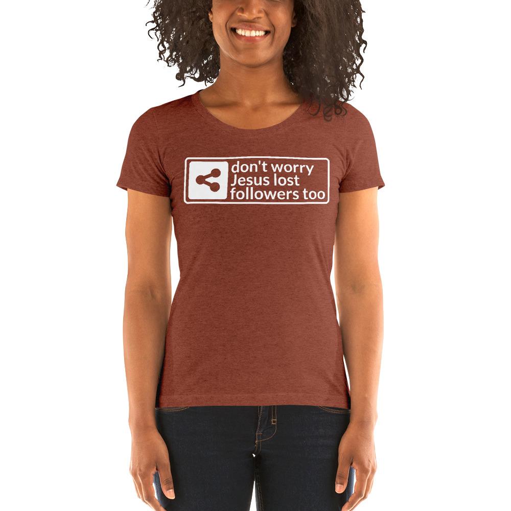 Lost Followers Ladies' Tri-Tee - Truthberry