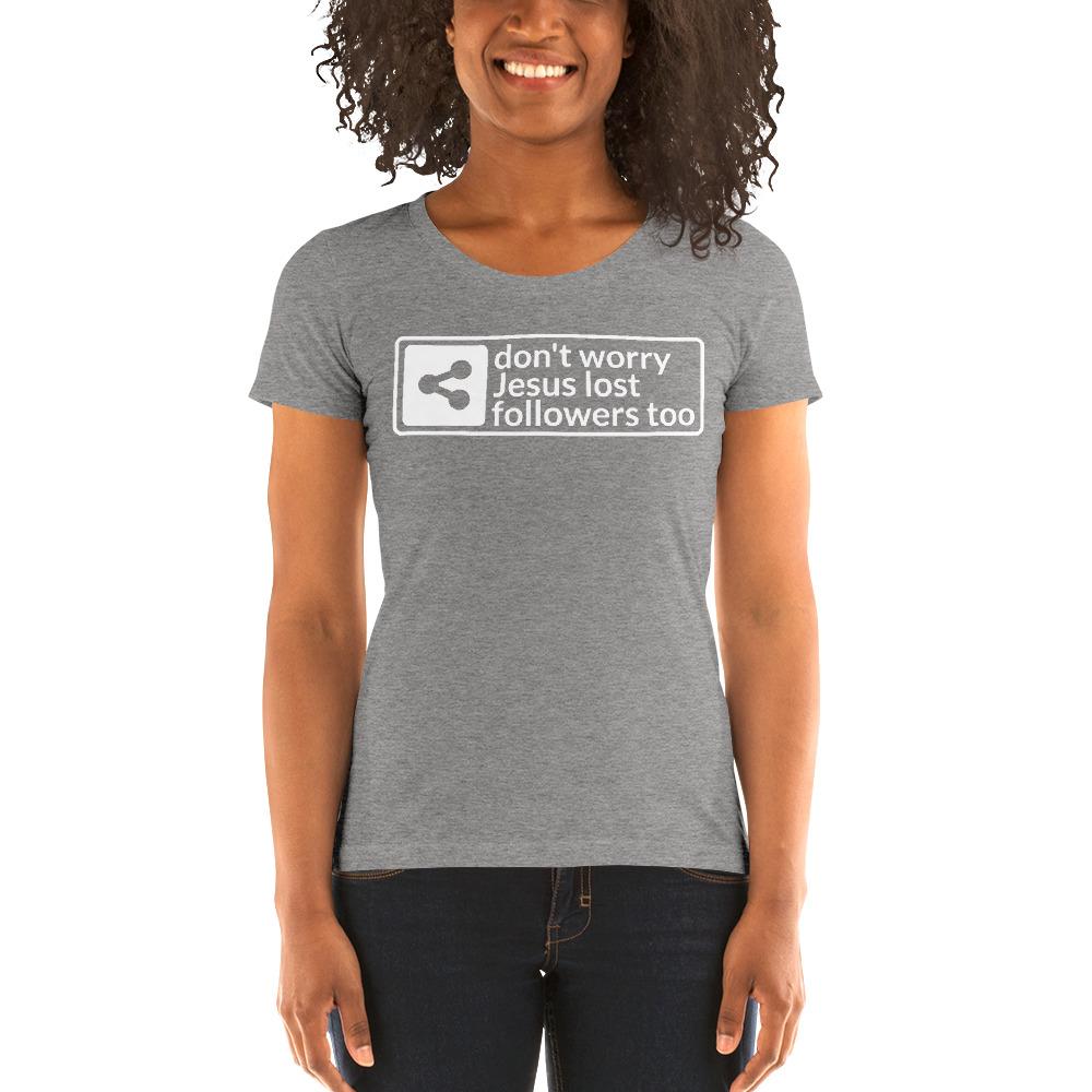 Lost Followers Ladies' Tri-Tee - Truthberry