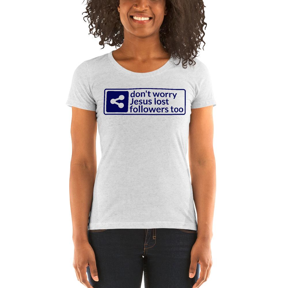 Lost Followers Ladies' Tri-Tee - Truthberry