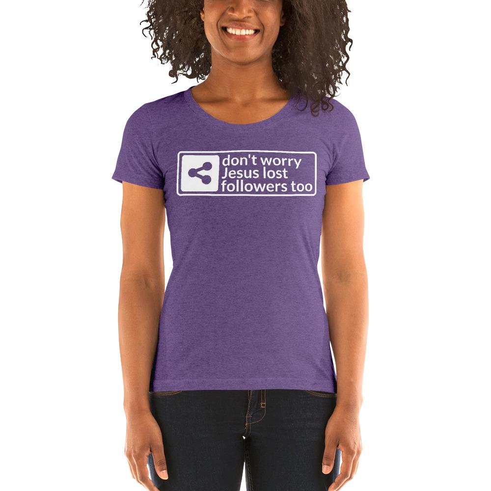 Lost Followers Ladies' Tri-Tee - Truthberry