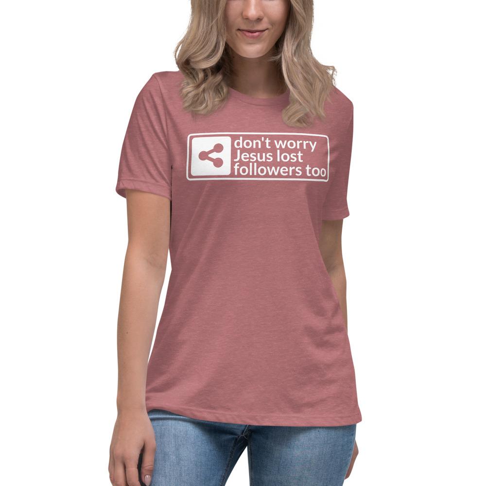 Lost Followers Women's Lax-Tee - Truthberry