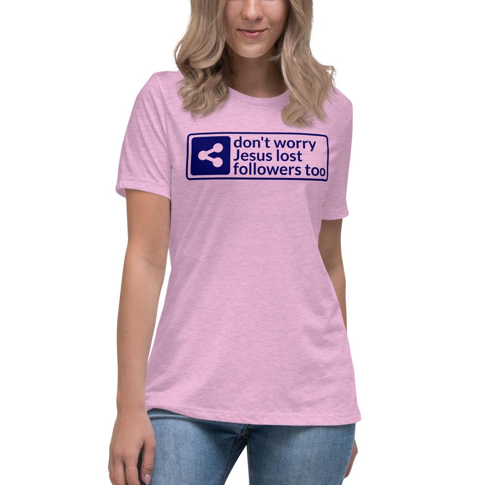 Lost Followers Women's Lax-Tee - Truthberry