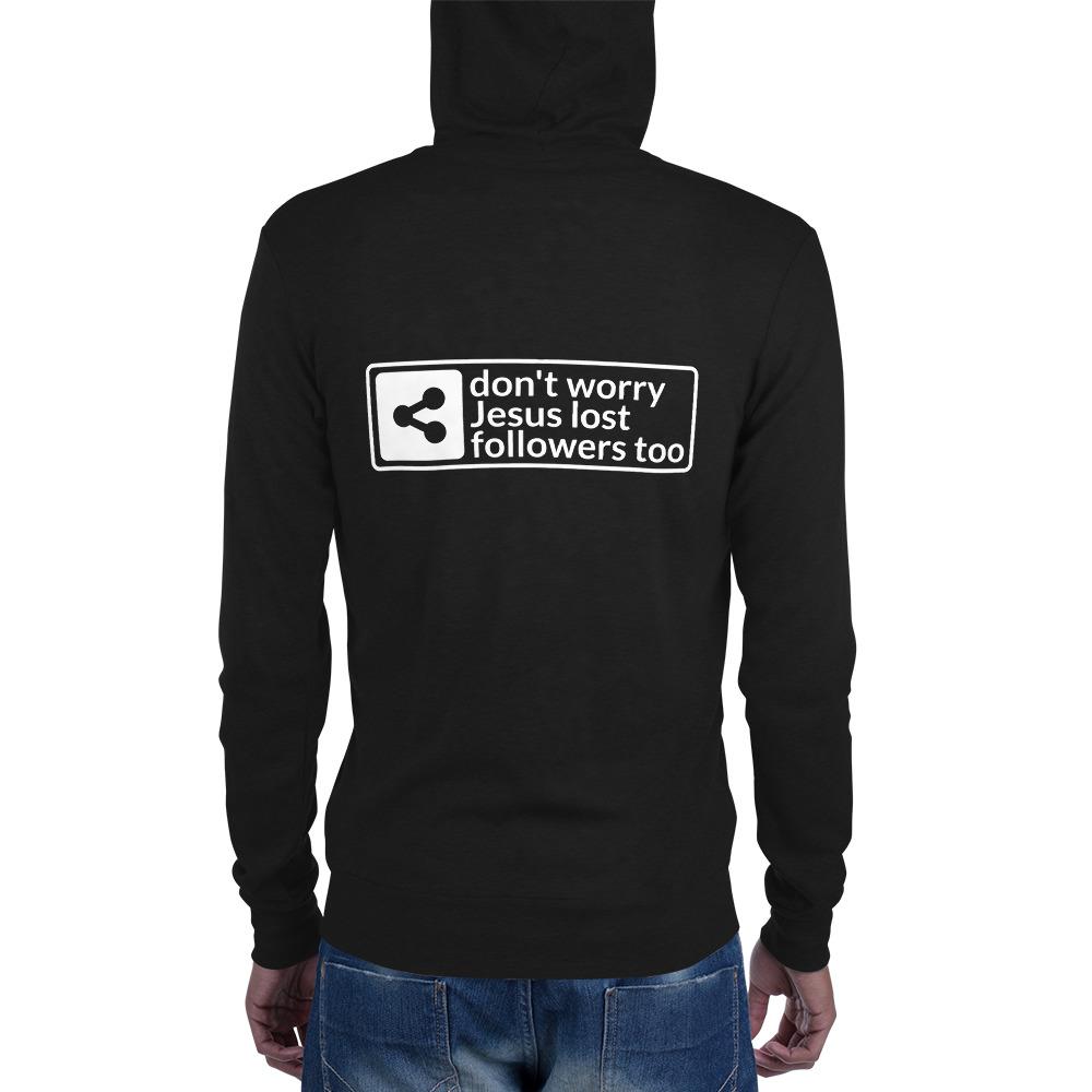 Lost Followers Zip Hoodie - Truthberry