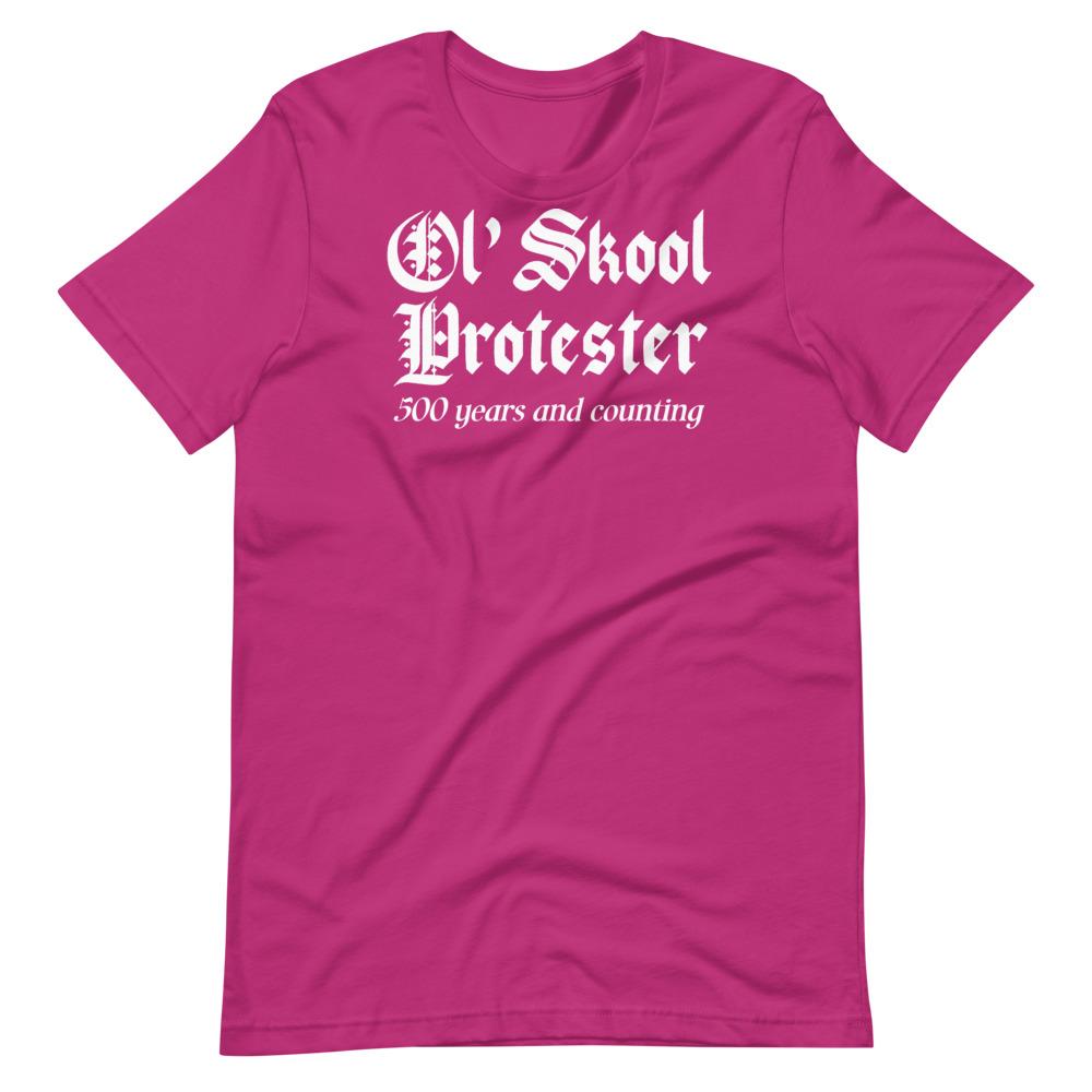 Ol' Skool Protester Tee - Truthberry